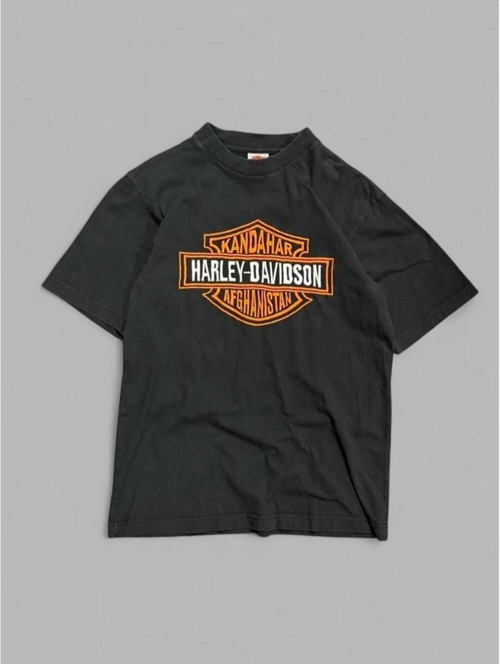 Vintage Afghanistan Harley Davidson Tee